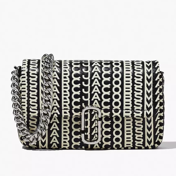 Marc Jacobs The Monogram Leather J Marc Mini Bag NWT - Picture 1 of 7